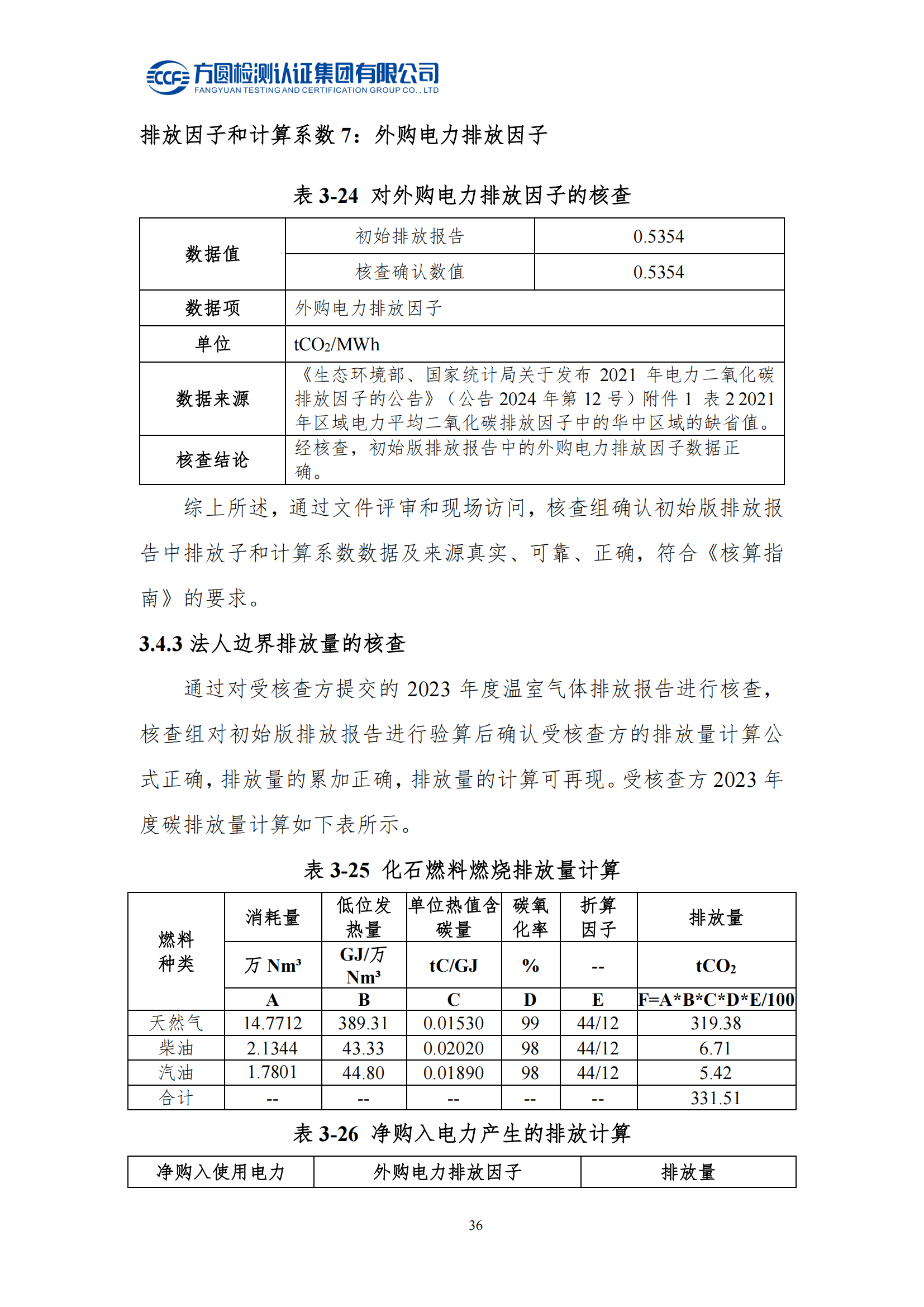 南陽金牛電氣有限司2023年度溫室氣體排放核查報告(圖32)